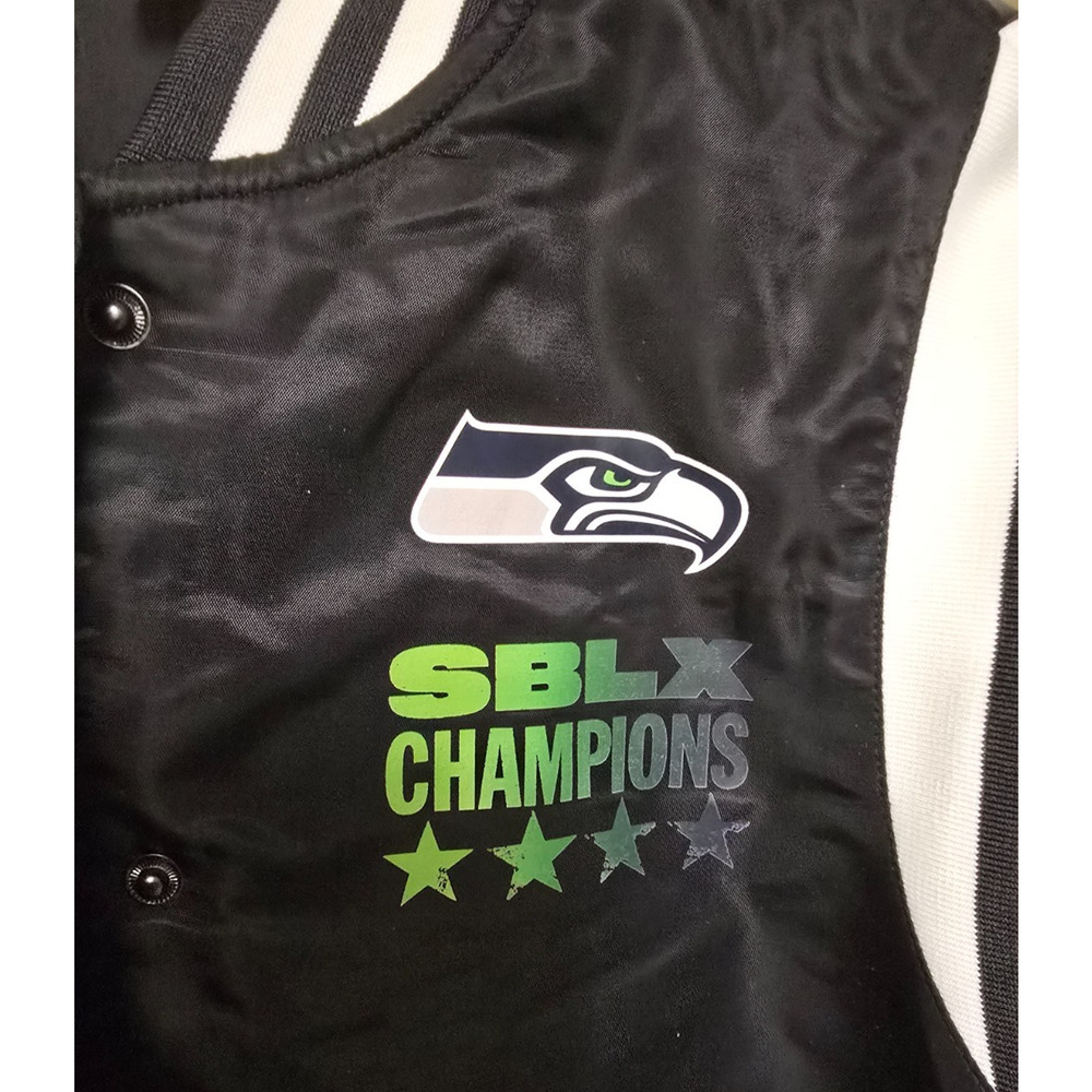 Seattle Seahawks Super Bowl XL Champions Jacket Womens XS Erin Andrews NWT NEW - Picture 4 of 7